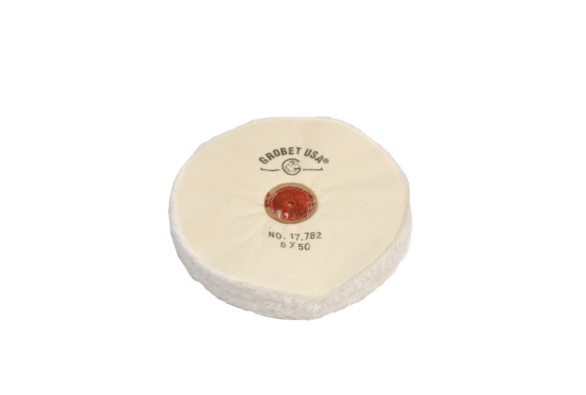 Finex Muslin Buff, Loose, 5″ x 50 Ply - Leather Center