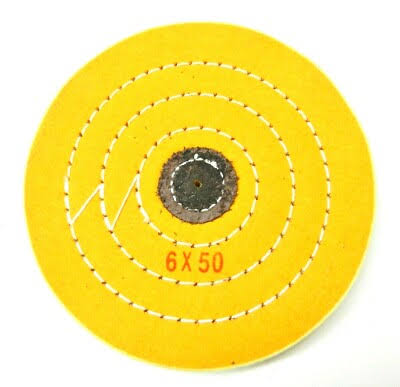 IKOHE YELLOW CLOTH BUFF L/C 6X50 PLY