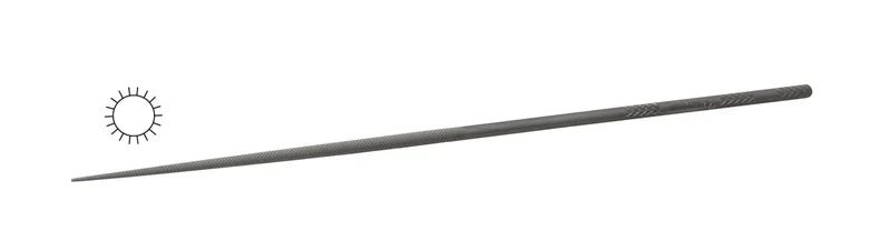 Lima de aguja redonda Glardon™ Vallorbe suiza de 6-1/4", corte 4 fino - LA2410