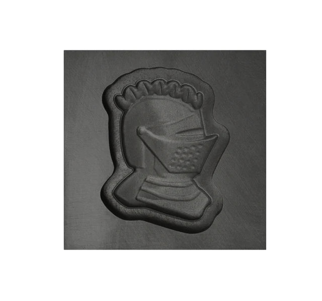 Pequeño - Molde de lingotes de grafito 3D para casco de caballero