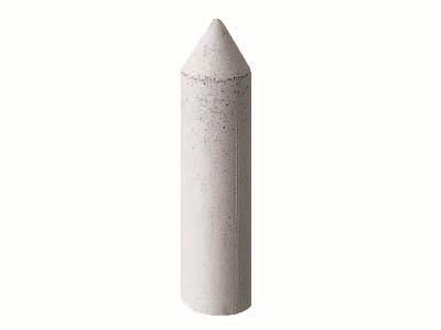 EVE Unmounted Silicone Polishing Wheel – Pointed Cylinder Shape (6mm x 24mm)