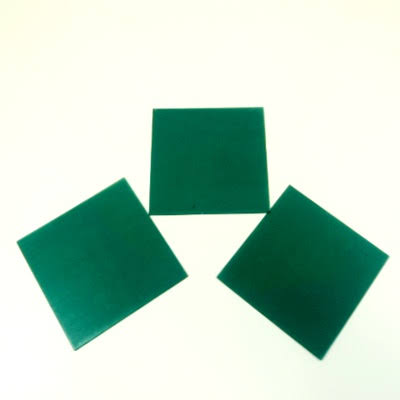 WAX SHEET 18GA GRN 4X4" BX/32-USA