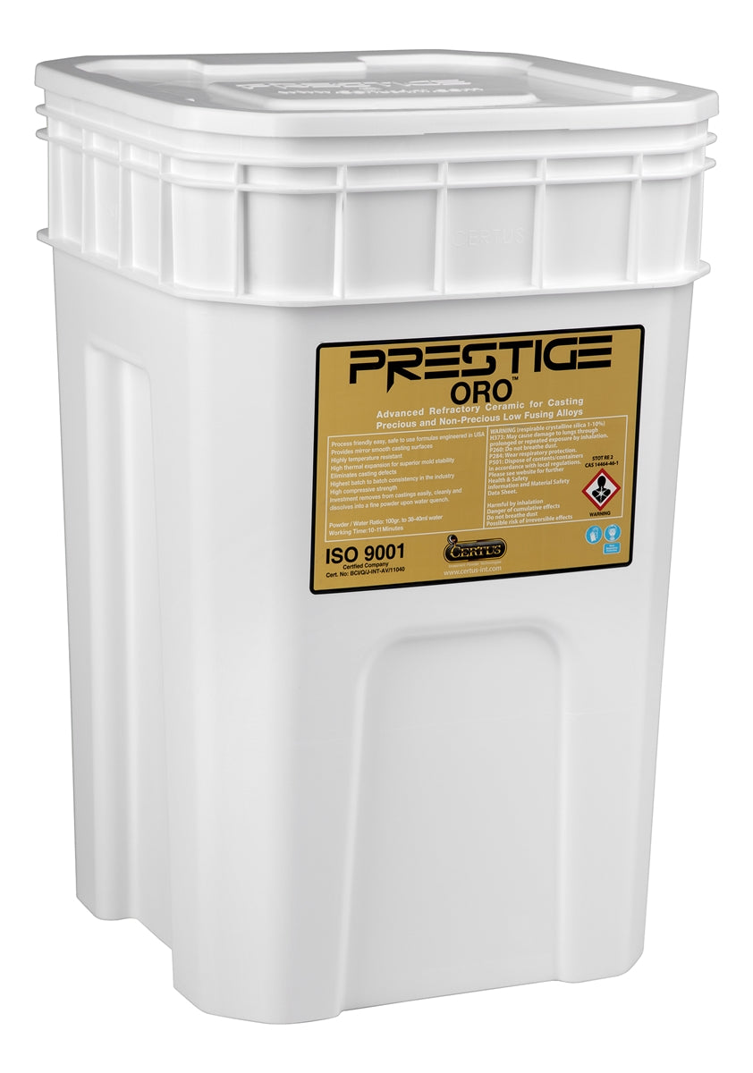Prestige ORO Investment Powder - 100 Lb DRUM - Certus