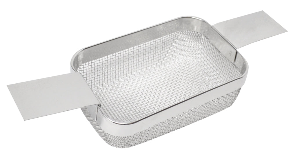 4" x 3" x 1-1/2" Small Fine Mesh Cleaning Basket by PMC Supplies