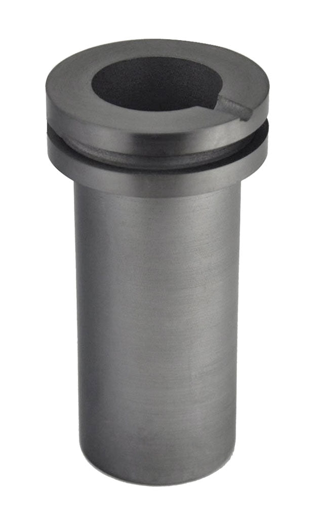 2 Kg high-density graphite metal casting crucible for Hardin and MF Series furnaces, durable and heat-resistant