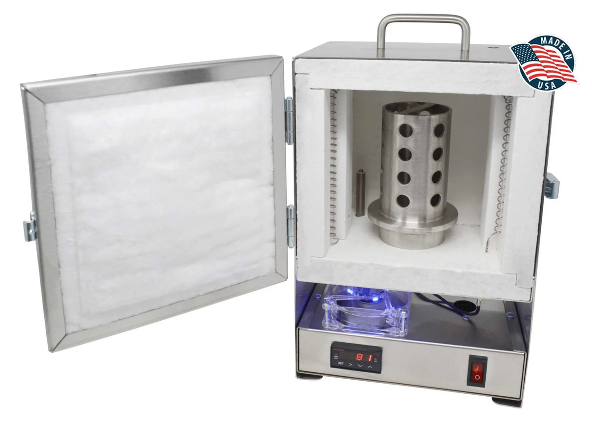 STANDARD TableTop Hi-Temp 2200F Electric Burnout Oven Kiln for 3D PLA/Resin, and Carvable Wax
