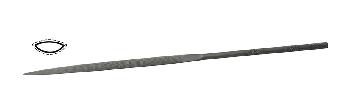 Lima de aguja Glardon™ Vallorbe suiza para cruces de 6-1/4" corte 2 medio - LA2403