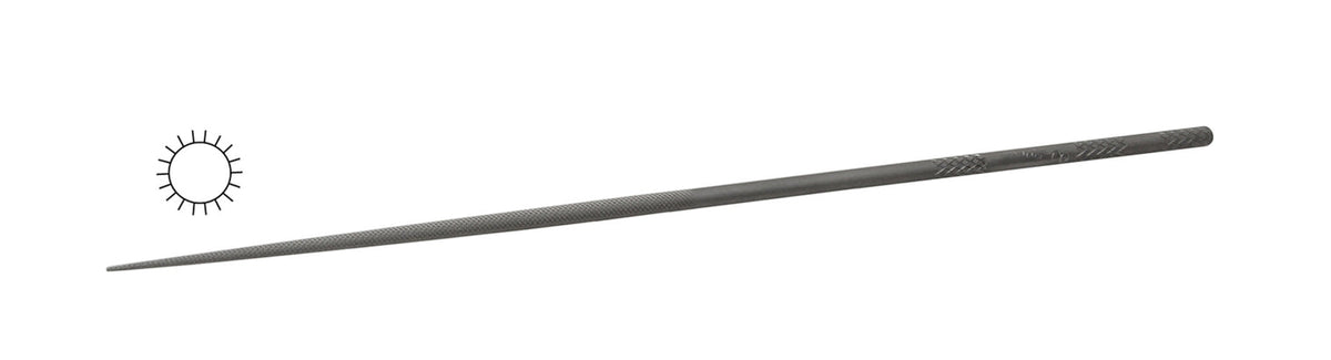 Lima de aguja redonda Glardon™ Vallorbe suiza de 5-1/2" corte 2 medio - LA2410