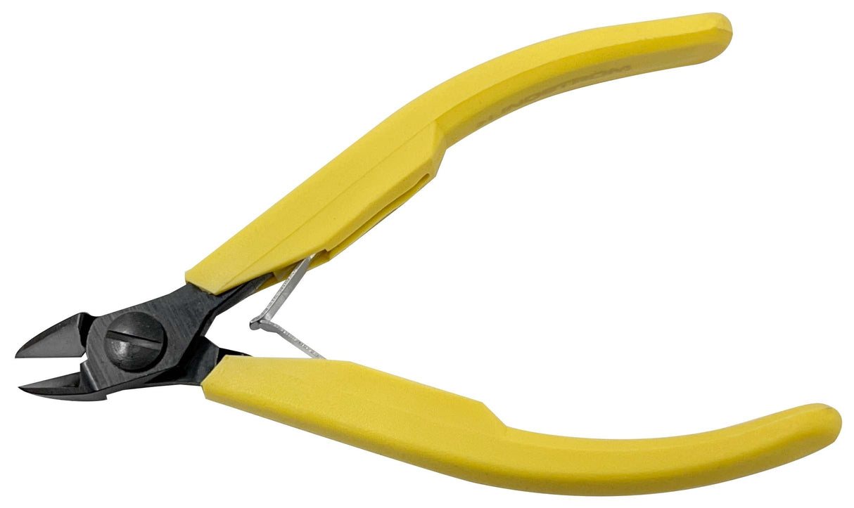 Lindstrom 8140 Micro Bevel Cutters with yellow handles and precision adjustable screw joint for clean, burr-free cutting