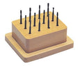 12-Piece Bur Set Jewelry Making Wax Wood Plastic Carving Cutting Rotary Tools by PMC Supplies