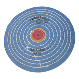 Blue Muslin Buff, 6″ x 12 Ply - Razor Edge