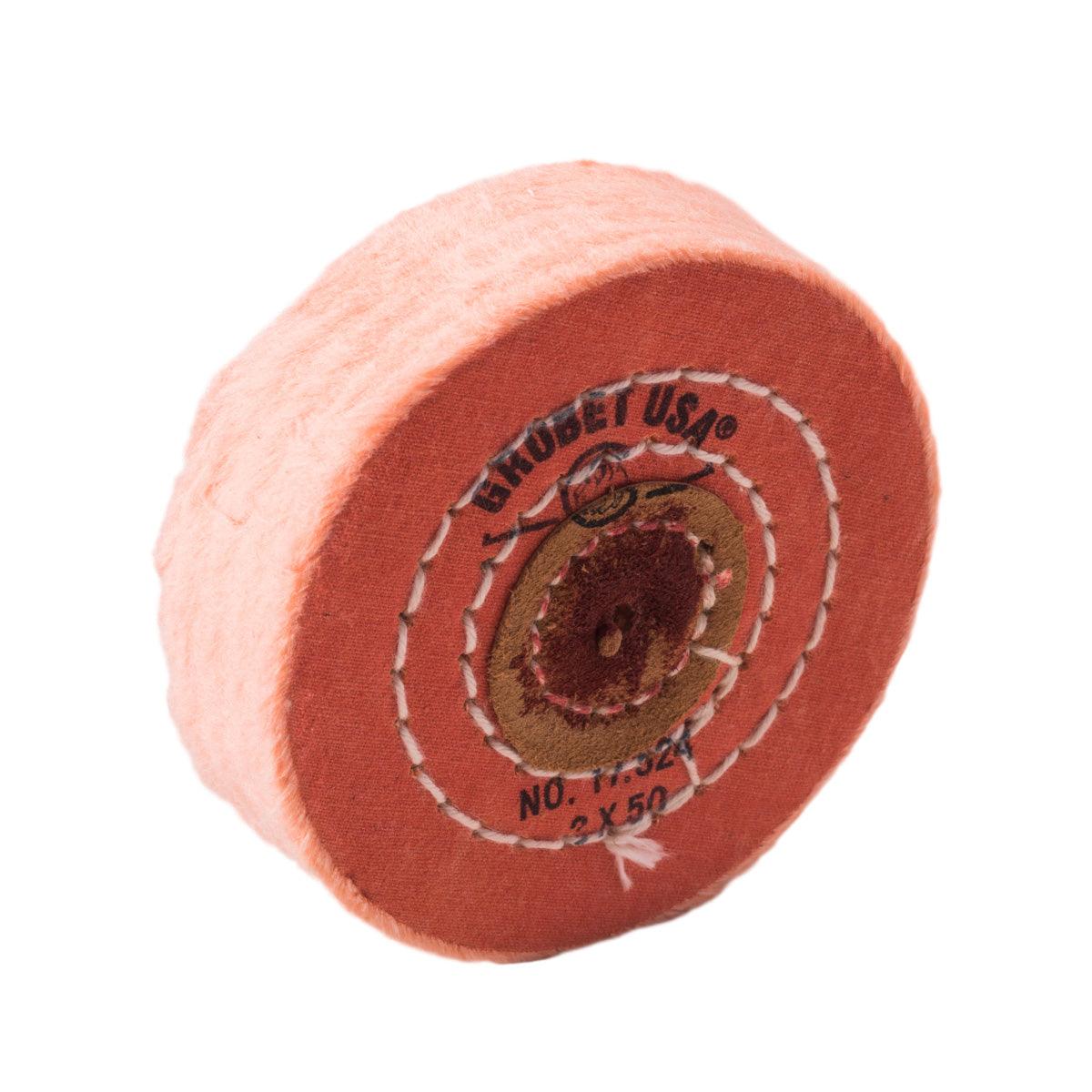 Orange Muslin Buff, 3″ x 50 Ply