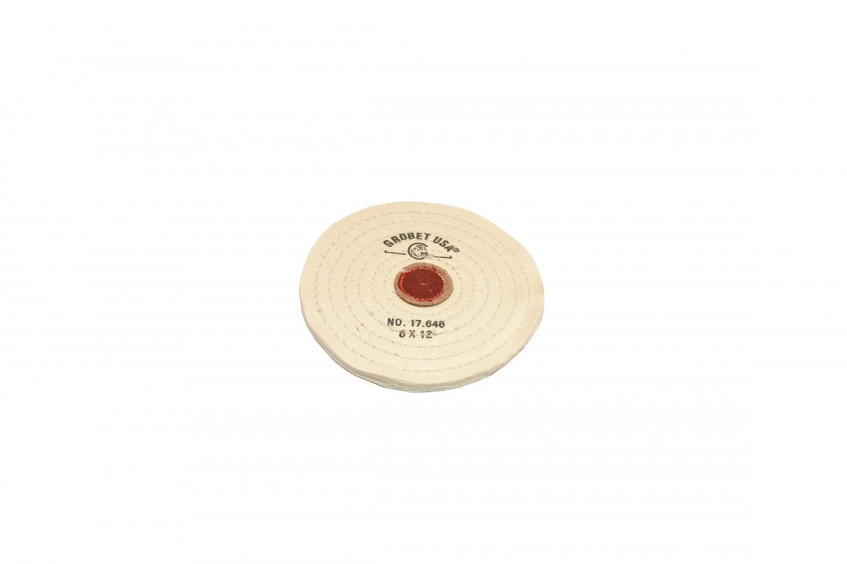 Finex Muslin Buff, 6″ x 12 Ply - Knife Edge