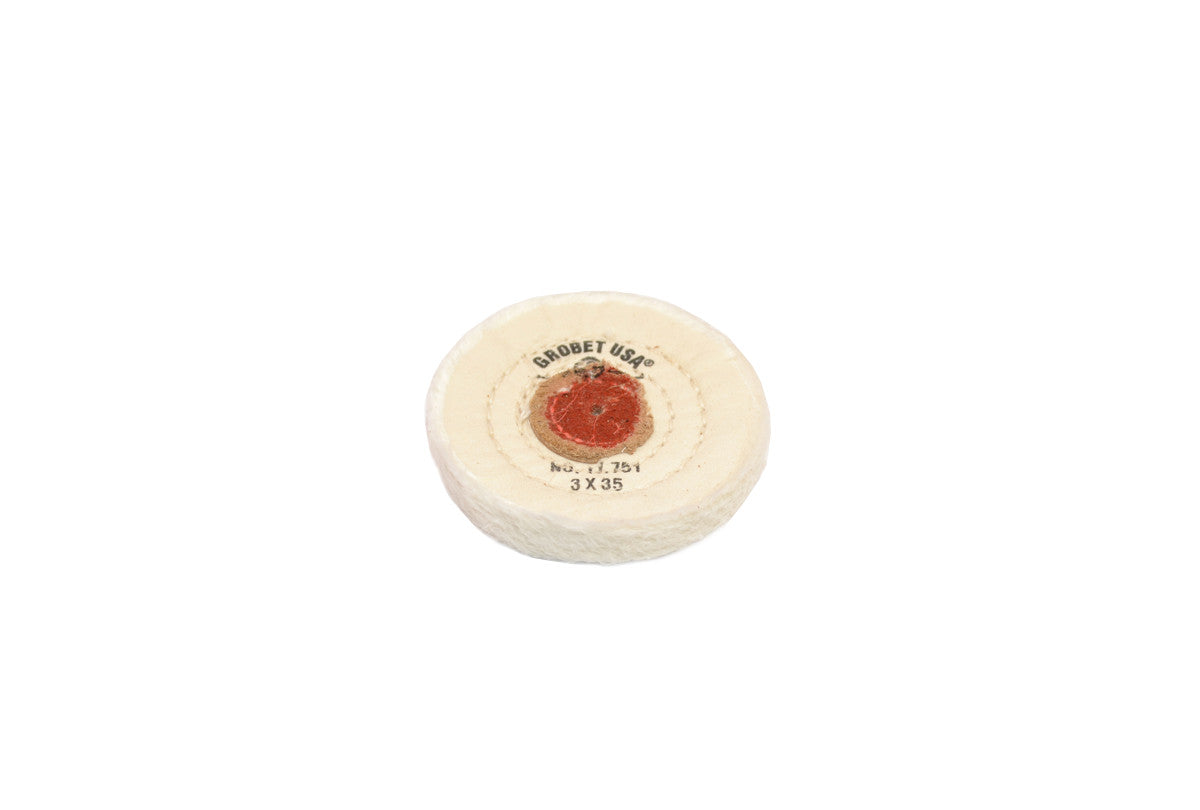 Finex Muslin Buff, 3″ x 35 Ply - Leather Center