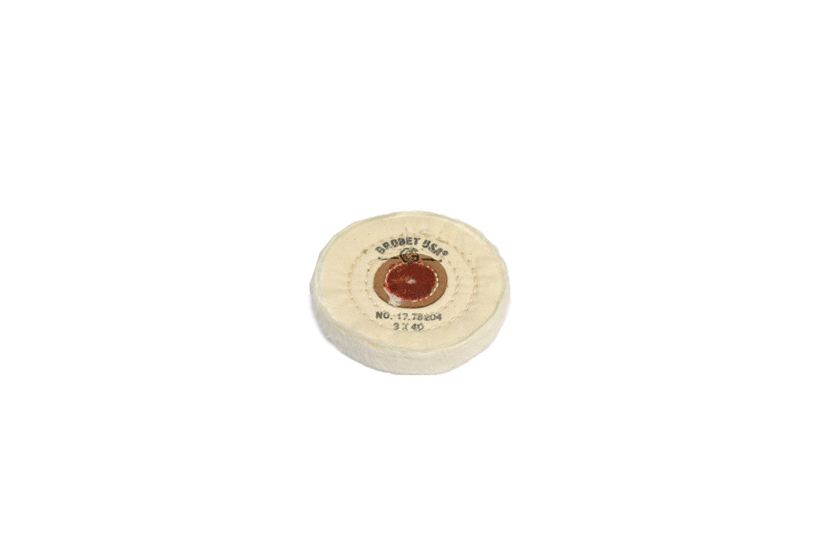 Finex Muslin Buff, 3″ x 40 Ply - Leather Center
