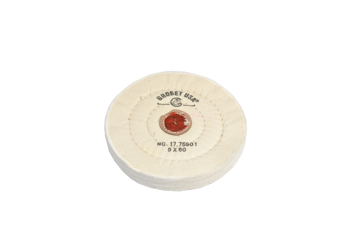 Finex Muslin Buff, 5″ x 60 Ply - Leather Center