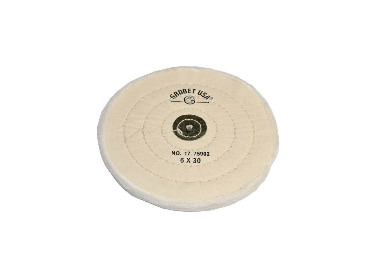 Finex Muslin Buff, 6″ x 30 Ply - Leather Center