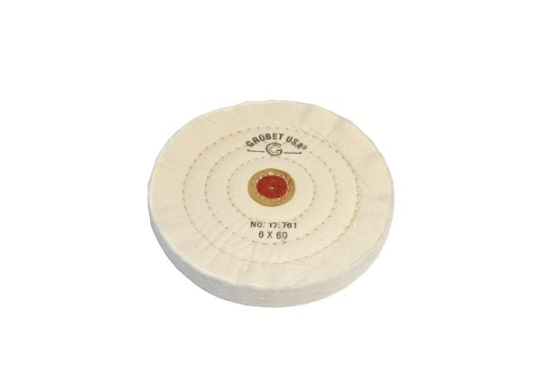 Finex Muslin Buff, 6″ x 60 Ply - Leather Center