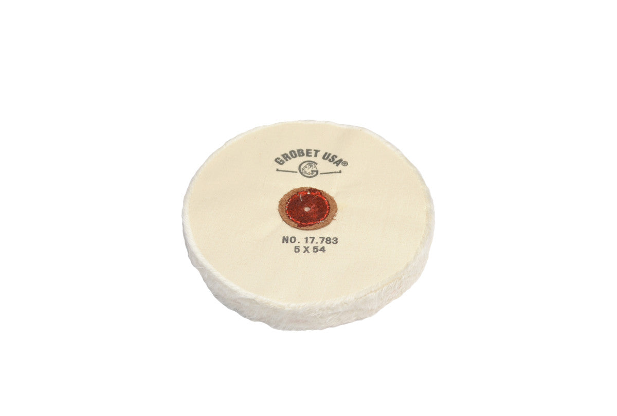 Finex Muslin Buff, Loose, 5″ x 45 Ply - Leather Center
