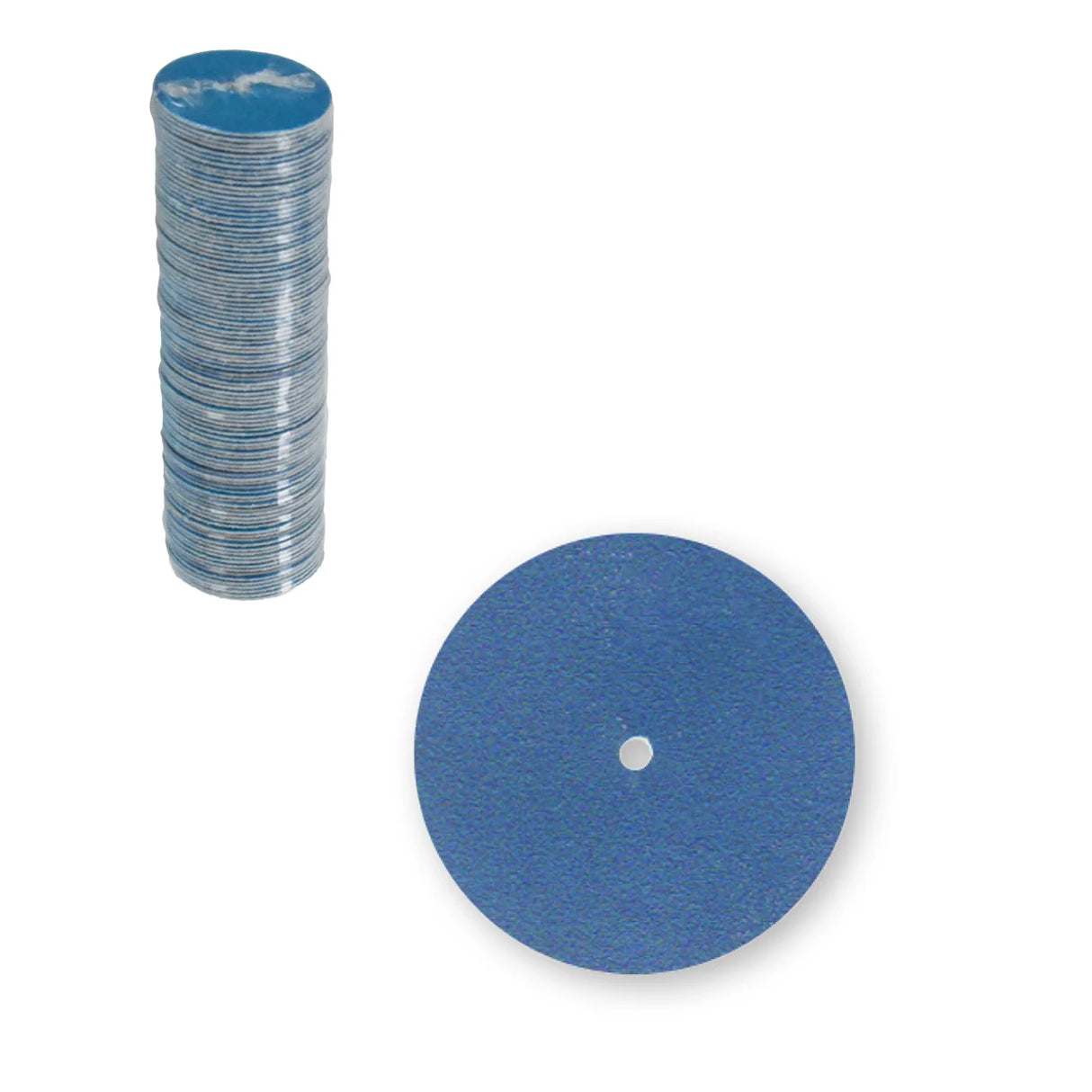 Zirconia Pin Hole Sanding Discs Platinum 7/8" Box of 100