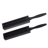Molde para lingotes de hierro fundido de 4-7/10" con cavidad abierta, combinación de alambres y placa de barras - Doble cara