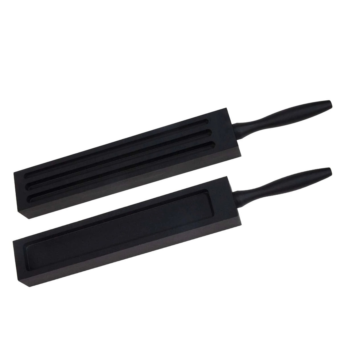 Molde para lingotes de hierro fundido de doble cara, combinación de alambres y placa de barra, 7-9/10"