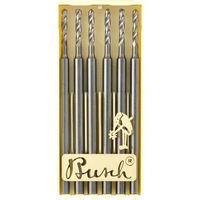 6/Pk Busch® Twist Drills - Size 1.50 MM
