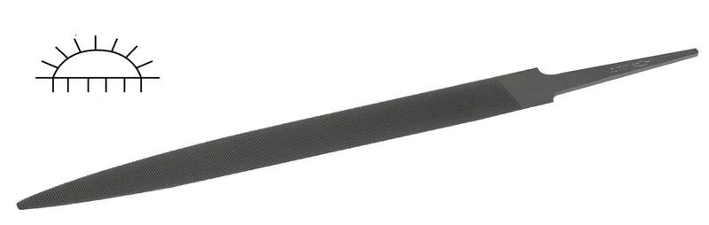 Glardon Vallorbe Swiss 6" Half Round Ring Slim File Cut 0 Coarse - LP1566