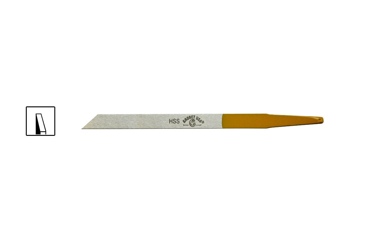 Grobet High-Speed Steel Flat Graver - No. 42