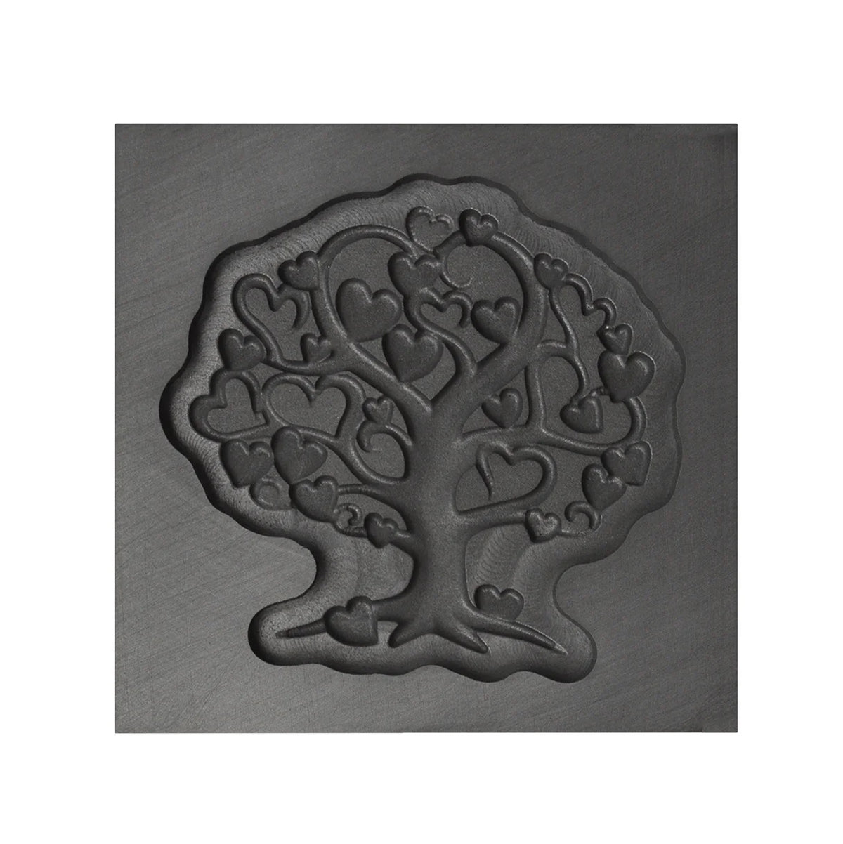 Mediano - Molde para lingotes de grafito 3D Árbol del Amor