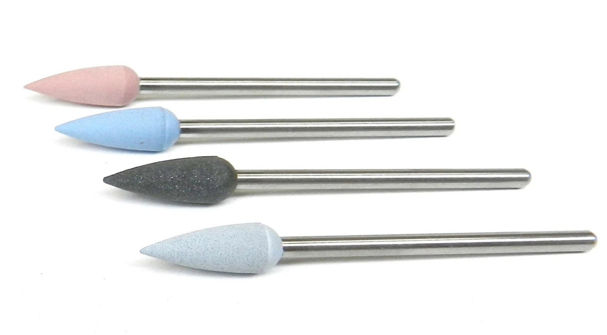 Eve Mounted Silicone Points 5.5mm x 15mm Flame Shape