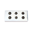 Deep Shot Plate Assorted Designs 6 Impression Dies