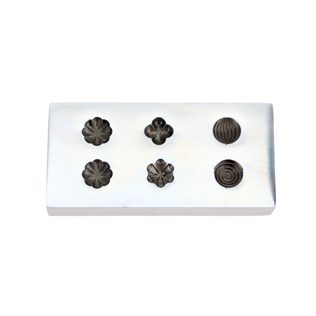 Deep Shot Plate Assorted Designs 6 Impression Dies