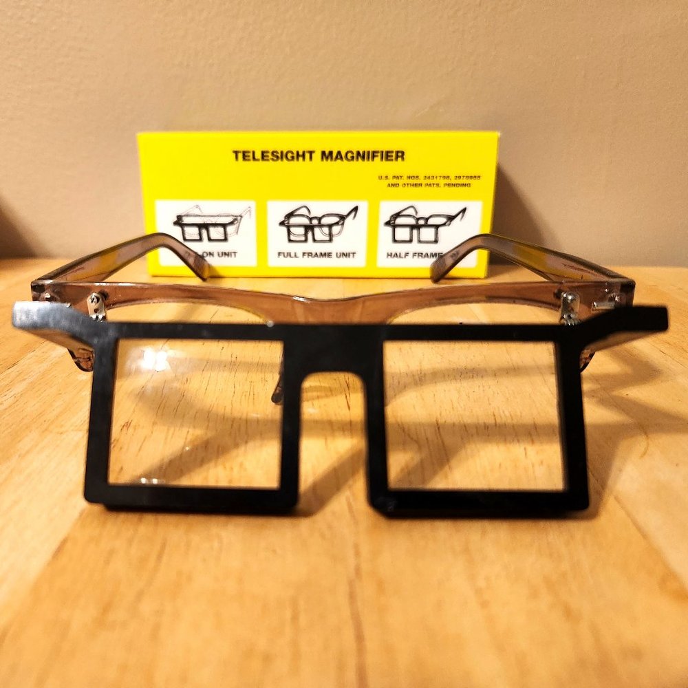 Telesight Magnifier Full and Half - Frame