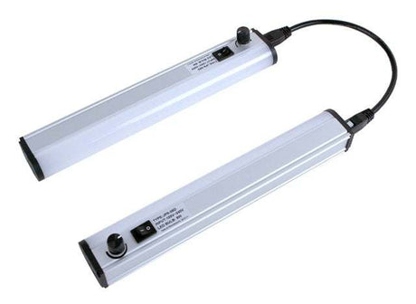 Arbe JPS-08D under-cabinet LED lamp with dimmer and multiple mounting options, ultra-bright 936 lumens industrial task light.