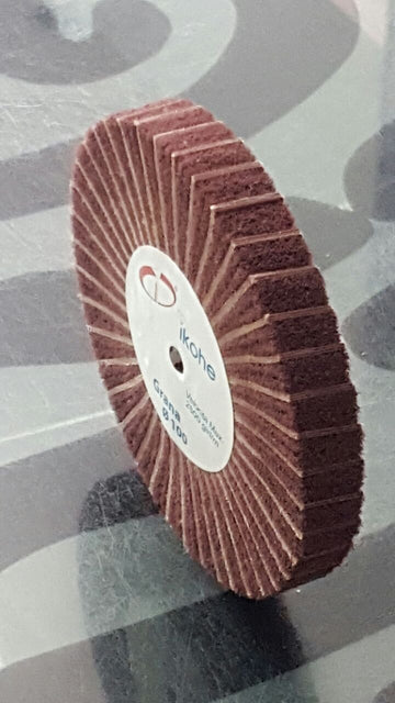 Mixed Abrasive Flat Wheel - 100 MM x 15 MM - 180 Grit