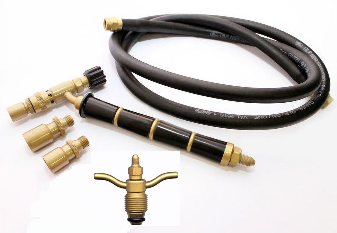 ORCA /JSP TORCH COMPLETE with HOSE, 3 TIPS and PROPANE CONNECTOR