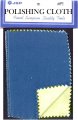 JEWELERS POLISHING CLOTH, 6" x 4", BLUE/YELLOW