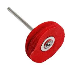 MINI BUFF RED MOUNTED 1"x16 PLY