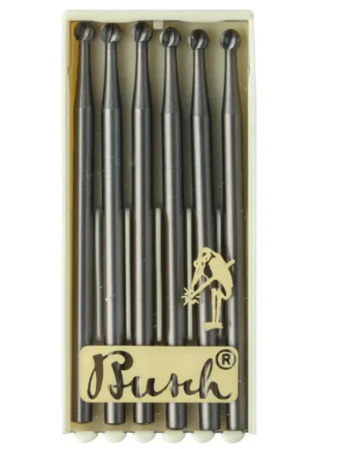 Busch® Round Burs Fig. 1 (Pack of 6)