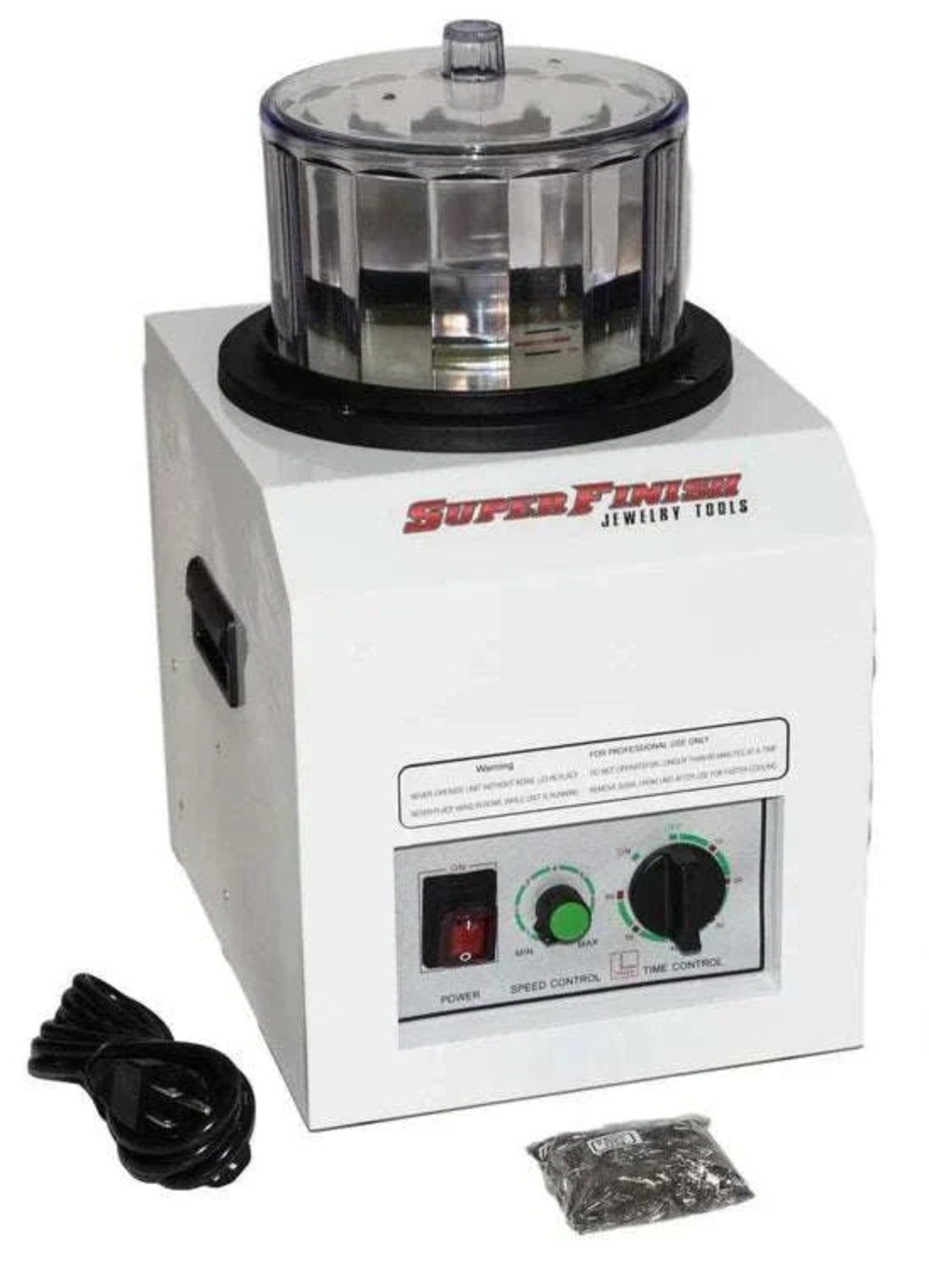 Arbe KMT-25 Variable Speed 175mm Super Mini Mag Tumbler-110V