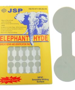 ELEPHANT HYDE TAGS GREY 1000 PCS