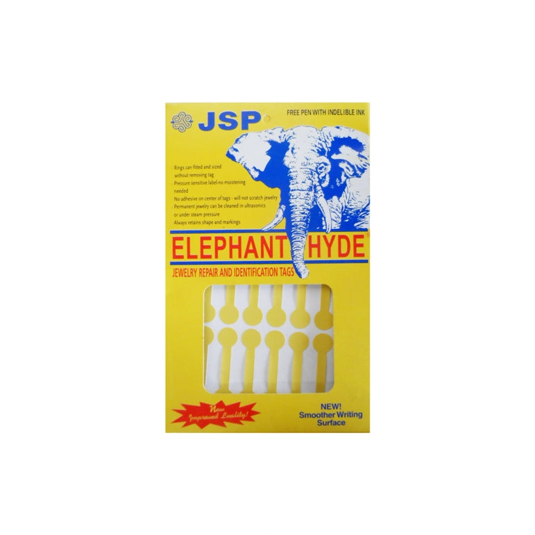 Elephant Hyde Tags - Gold Long/500pk