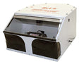Arbe TEPM-09 enclosed table-top polishing machine with 1/2HP motor and built-in 600 CFM dust collector