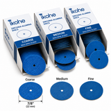 Discos de lijado Platinum Zirconia con orificio central – 7/8", caja de 100 unidades