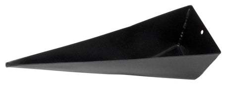 Plastic Scoop Tray Black by PMC Supplies