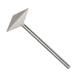 12 Piece Felt Bob Knife Edge Medium polishing tool for rotary tools
