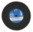 Gray ultra-fine satin finish buff 100mm x 20mm for metal and plastic polishing
