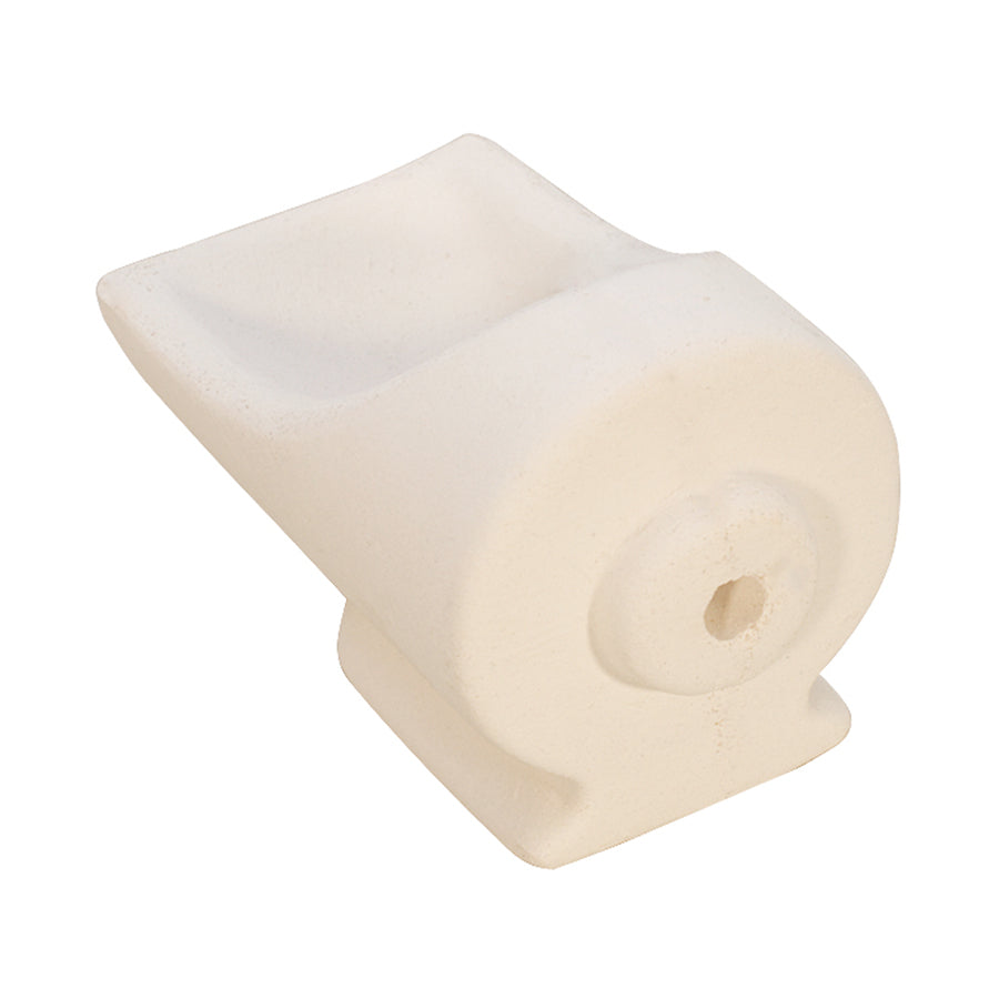 9 oz ceramic centrifugal crucible with slot for Neycraft, high heat resistant fused silica material