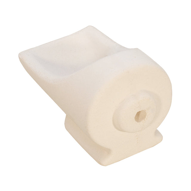 9 oz ceramic centrifugal crucible with slot for Neycraft, high heat resistant fused silica material